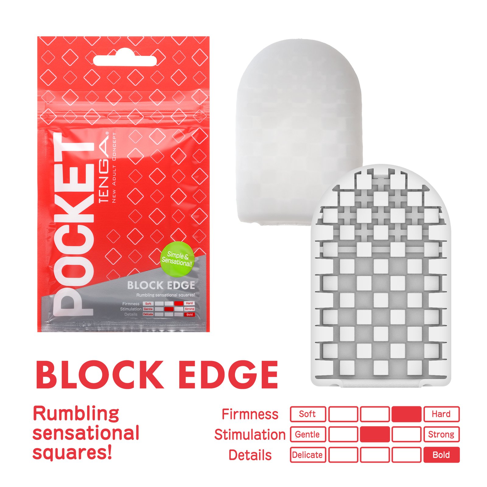 6ti9 pocket tenga block edge | pot 003