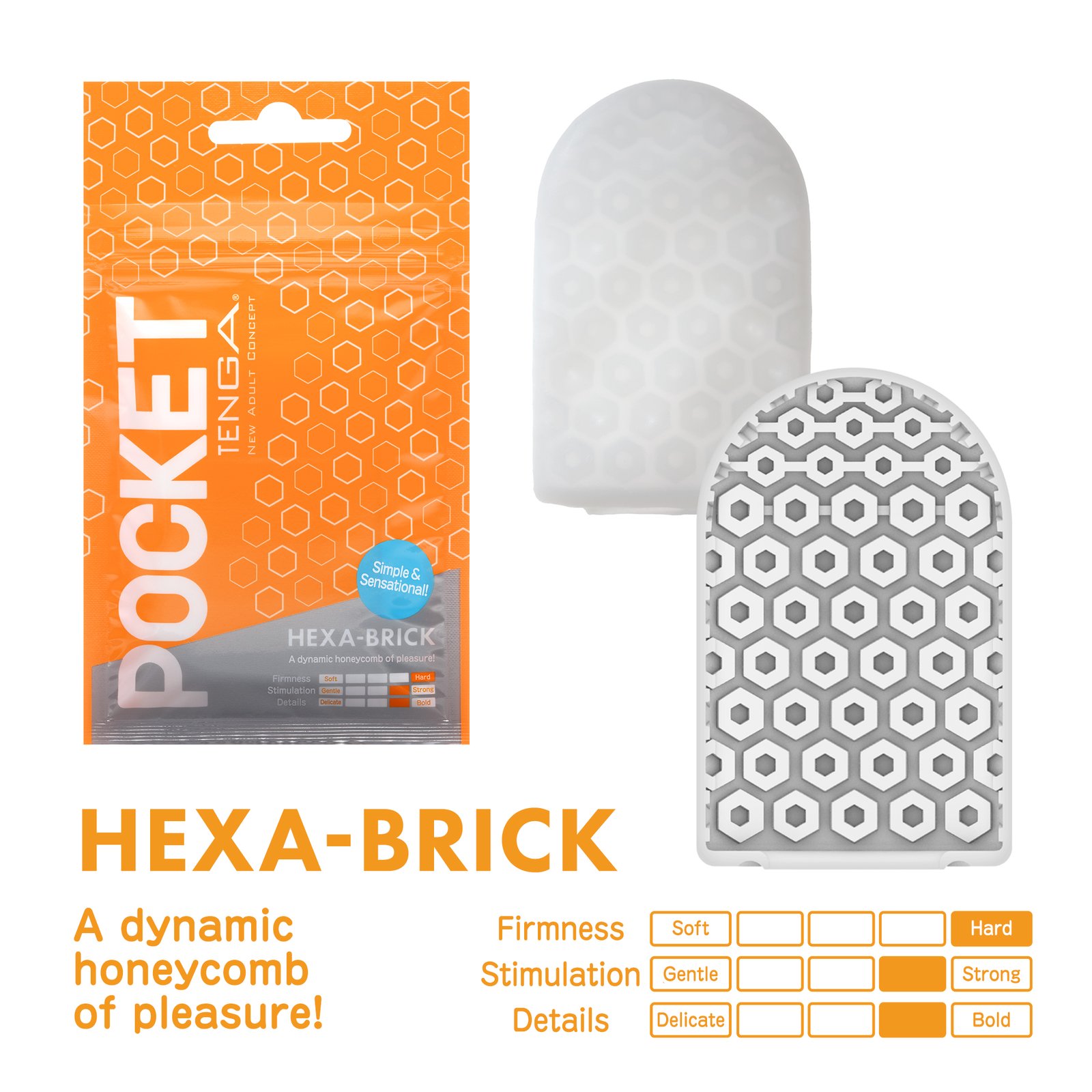 6ti9 pocket tenga hexa brick | pot 004