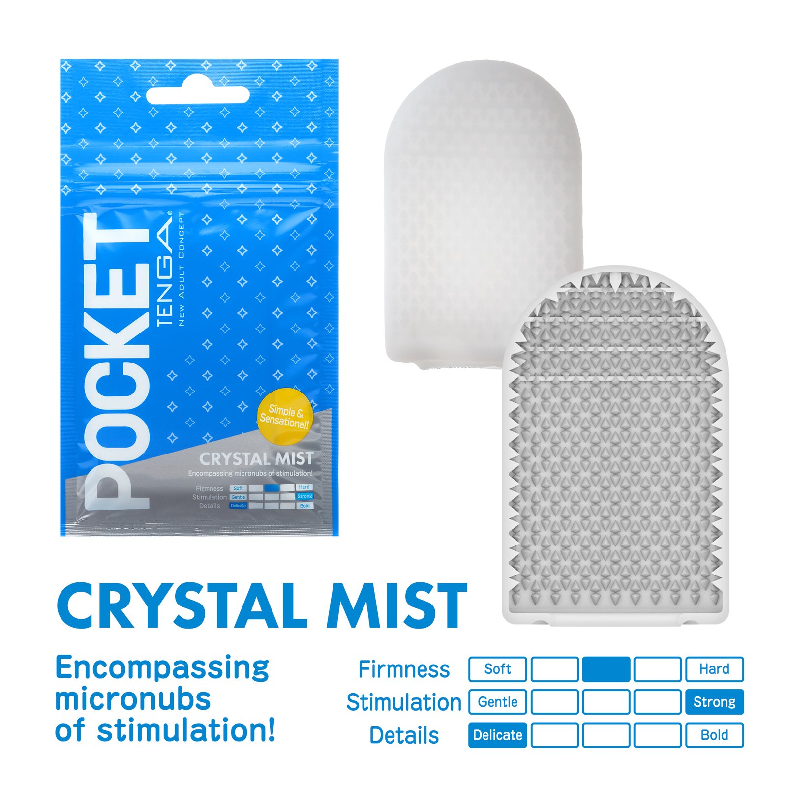 6ti9 pocket tenga crystal mist | pot 005