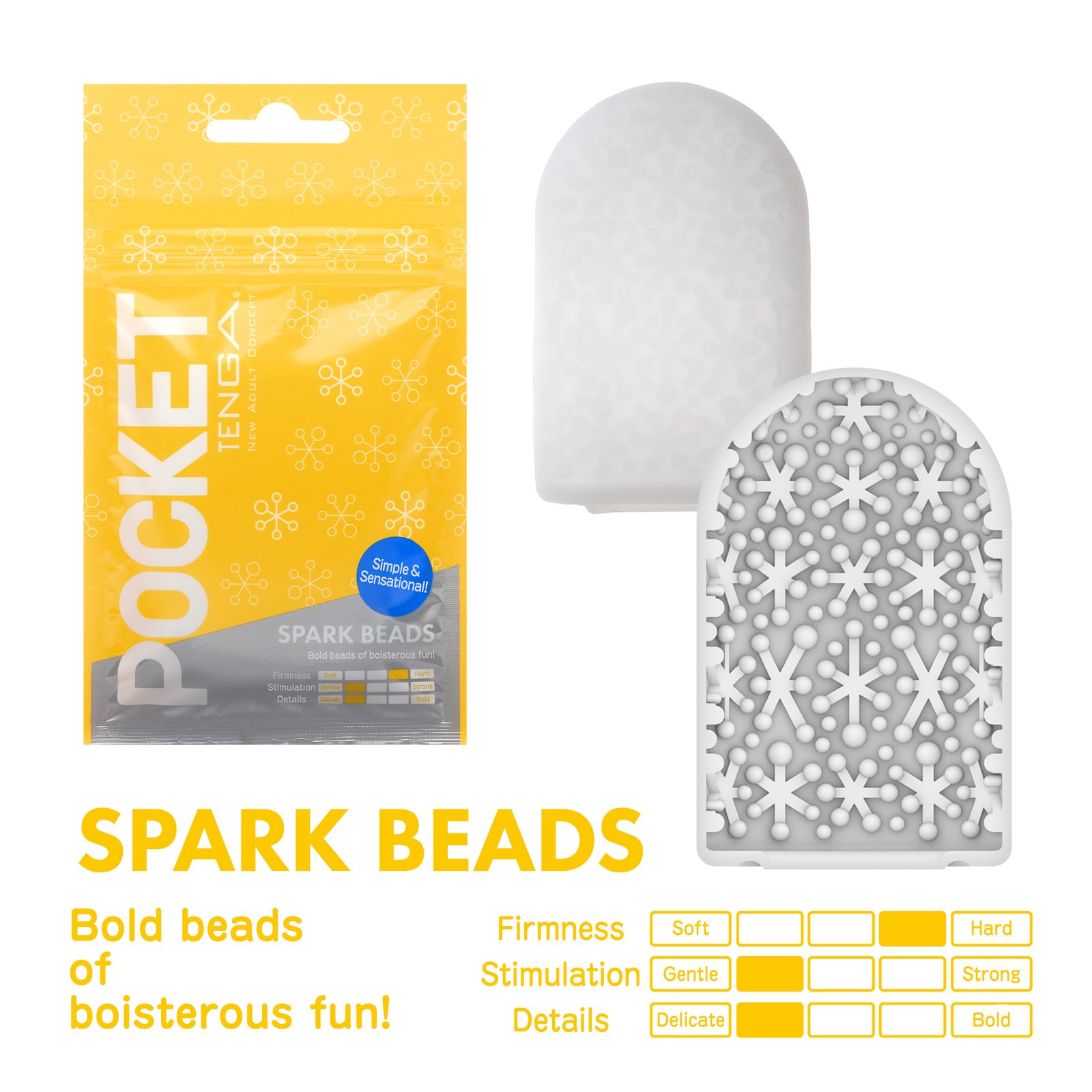 6ti9 pocket tenga spark beads | pot 006